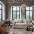 Craft Tiles, Gray Mural Wallpaper - room preview 02