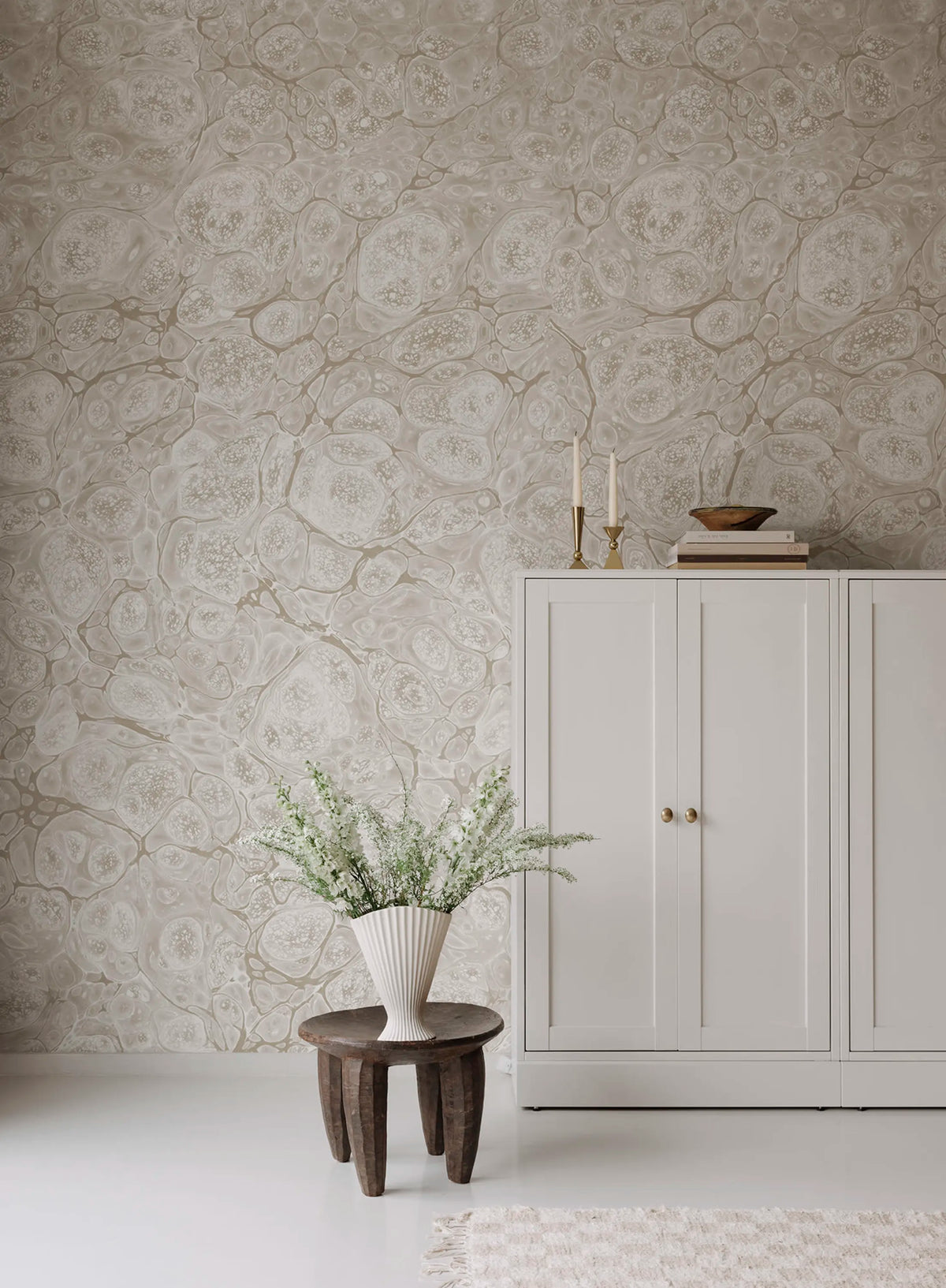 Marbling, Sand Mural Wallpaper - room preview 02