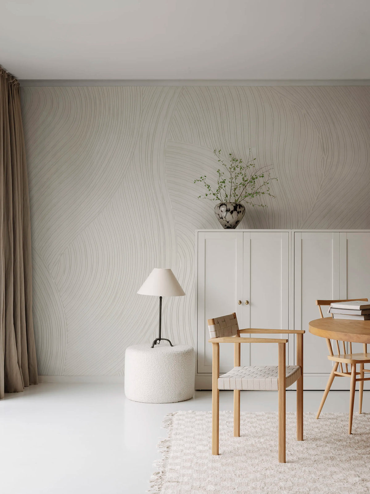 Clay Flow, Sand Mural Wallpaper - room preview 02