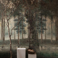 Lovers Forest, Midnight Mural Wallpaper - room preview 02