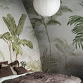 Jungle Horizon, Green Mural Wallpaper - room preview 02
