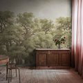 Vintage Oaks, Vintage Mural Wallpaper - room preview 02