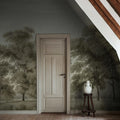 Whispering Forest, Green Mural Wallpaper - room preview 02