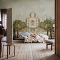 Palace Garden, Green Mural Wallpaper - room preview 02