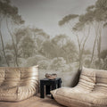 Pine Wood, Vintage Mural Wallpaper - room preview 02