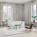 Birch Fog, White Mural Wallpaper - room preview 02