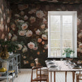 Regal Rose, Apricot Mural Wallpaper - room preview 02