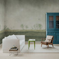 Scandinavian Landscape, Light Green Mural Wallpaper - room preview 02