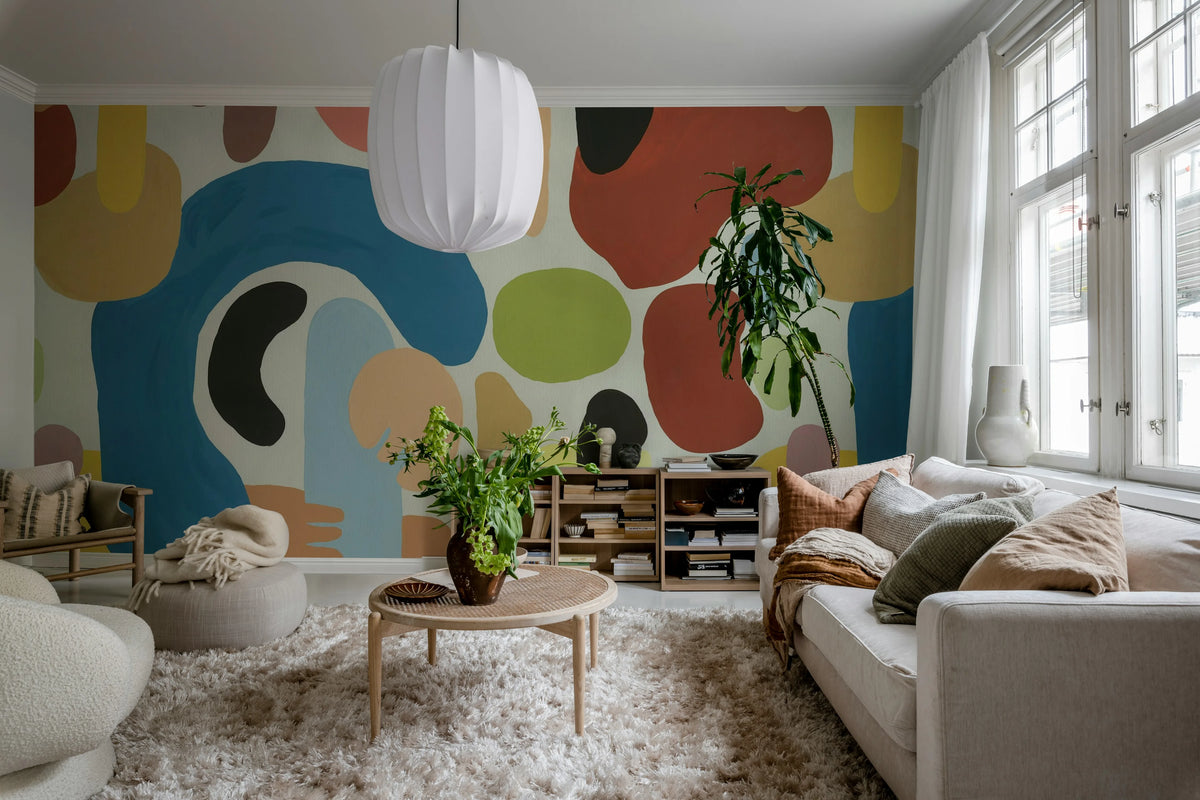 Color Clicks, Rainbow Mural Wallpaper - room preview 02