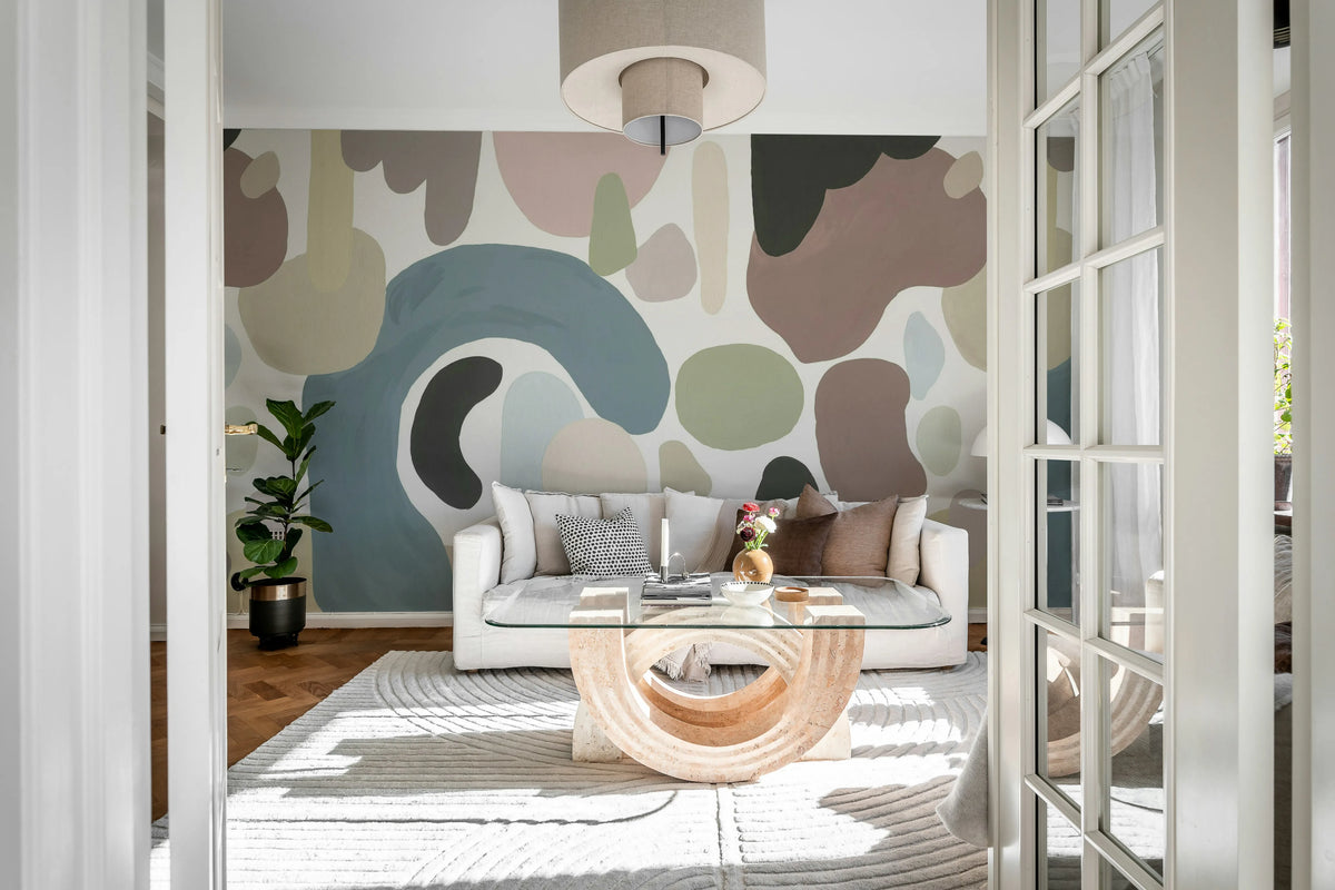 Color Clicks, Pastel Mural Wallpaper - room preview 02