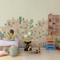 Beautiful Blossoms, Pink Mural Wallpaper - room preview 02