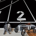 Running Mural Wallpaper - room preview 02
