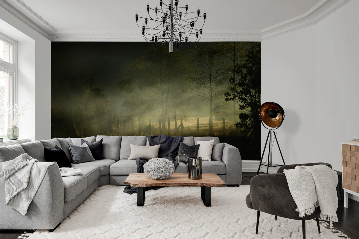Oh My Deer Mural Wallpaper - room preview 02