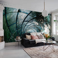 Tunnel Of Glass Mural Wallpaper - room preview 02