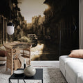 Old City Mural Wallpaper - room preview 02