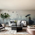 Rain Bird Mural Wallpaper - room preview 02