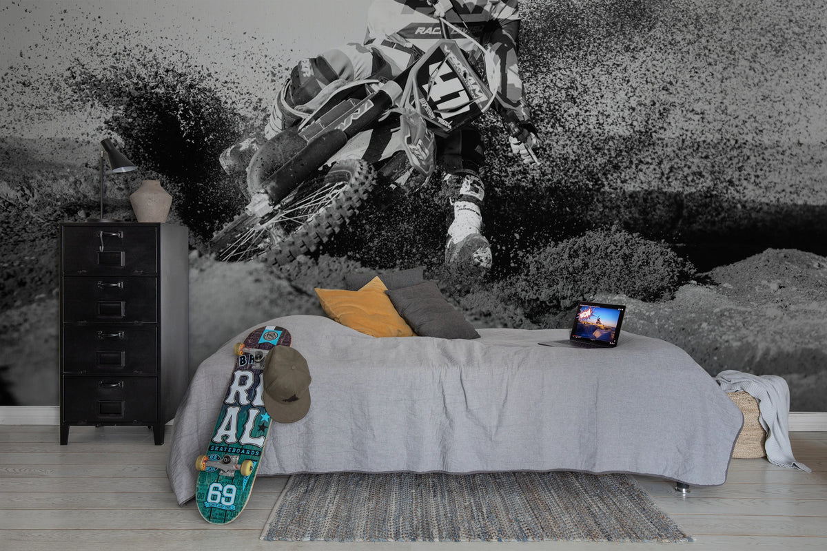Need For Speed Mural Wallpaper - room preview 02