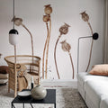 Poppy Capsules Mural Wallpaper - room preview 02