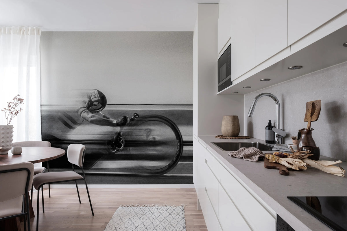Speedy Mural Wallpaper - room preview 02