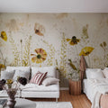 Midsummer Meadow Mural Wallpaper - room preview 02