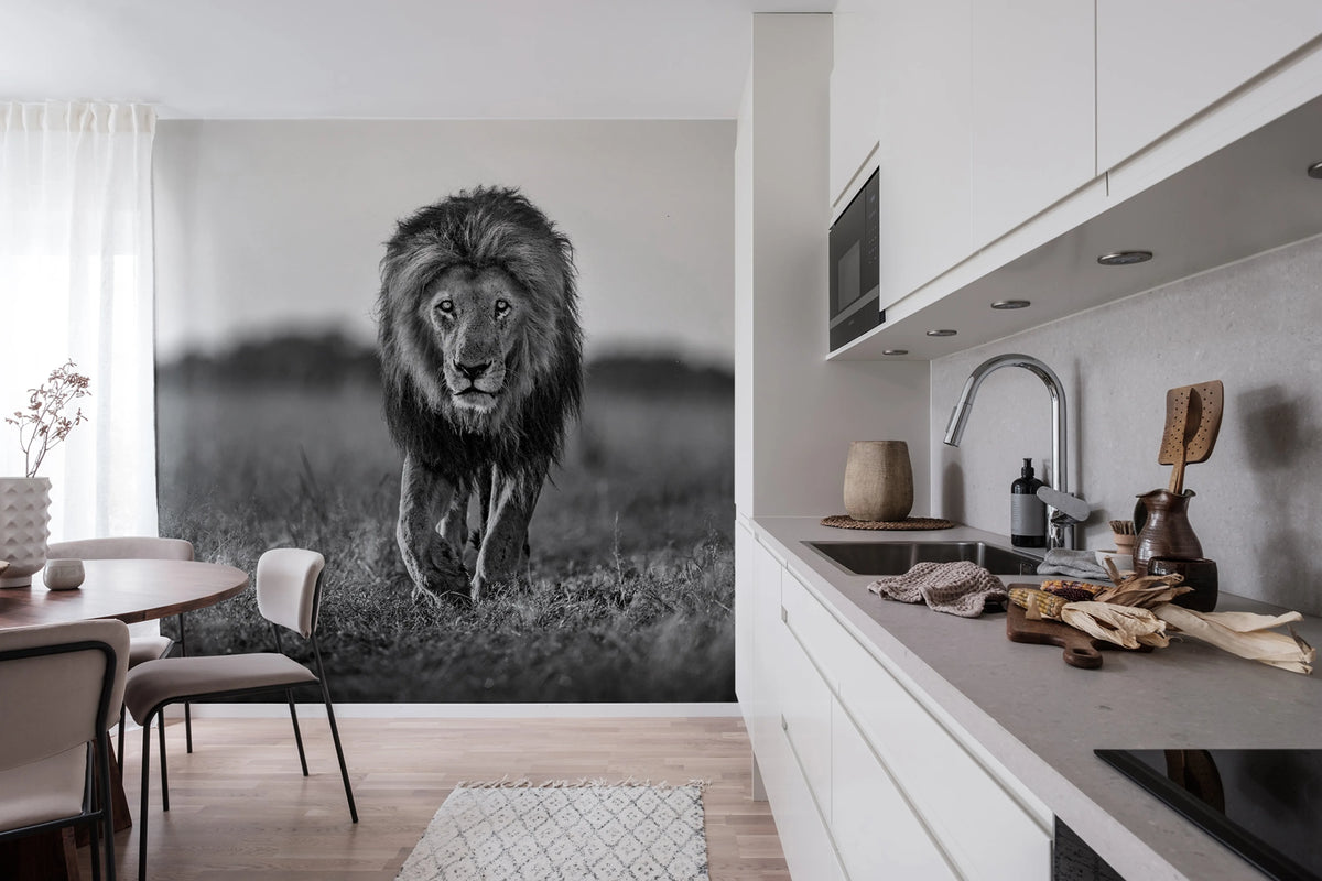 Lion King Mural Wallpaper - room preview 02