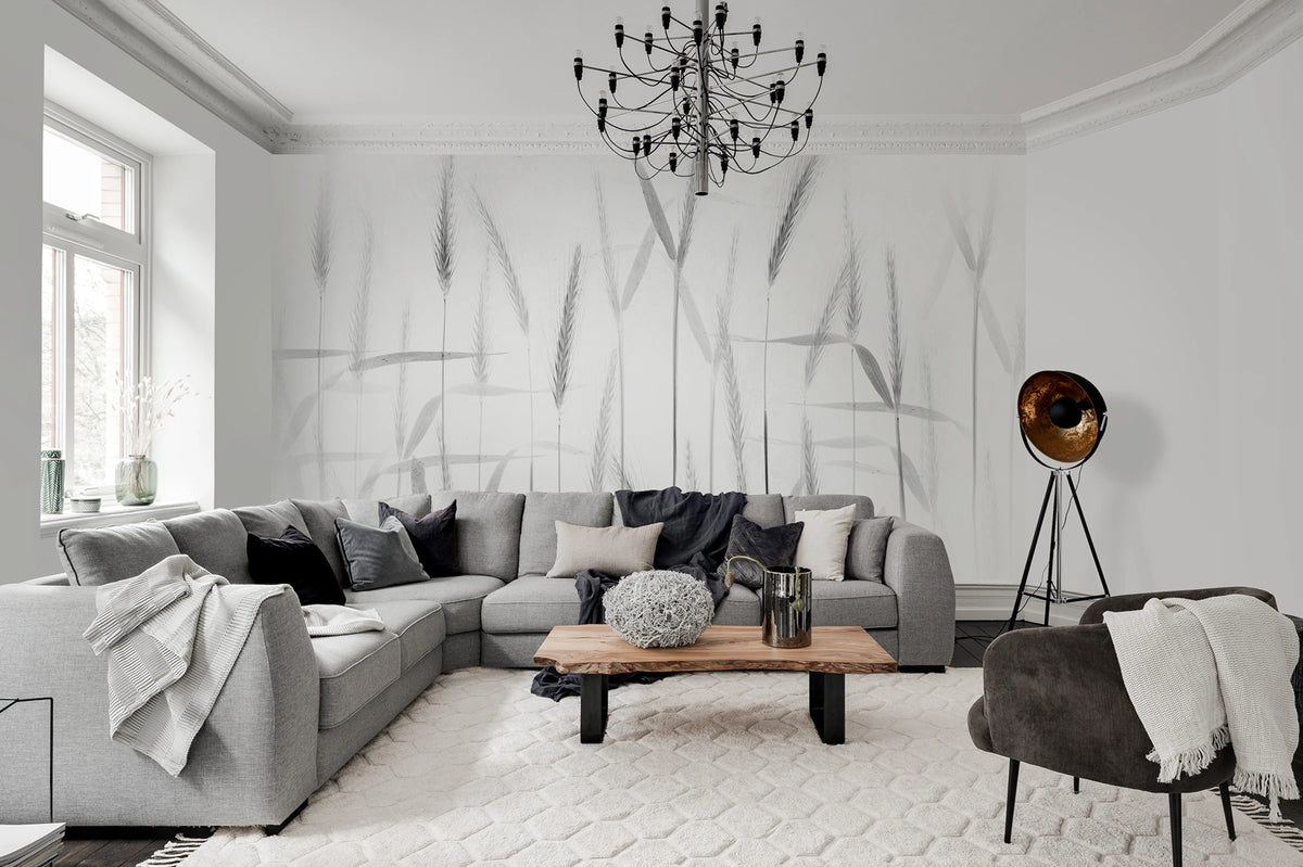 Grain Mural Wallpaper - room preview 02