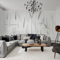 Grain Mural Wallpaper - room preview 02