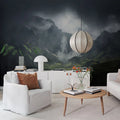 Foggy Valley Mural Wallpaper - room preview 02