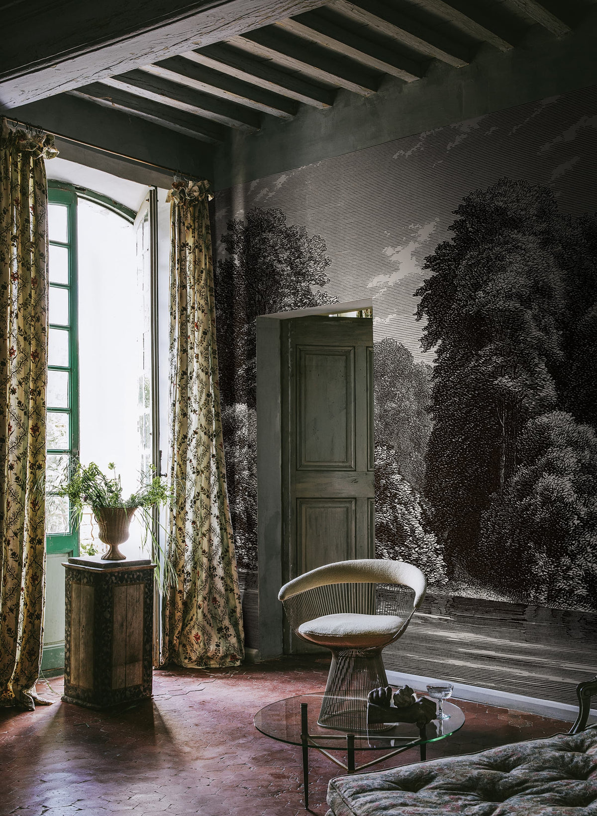 Spring Season, Vintage Mural Wallpaper - room preview 02