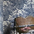 Fairy Tale Castle, Blue Mural Wallpaper - room preview 02