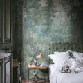 Green Wood, Emerald Mural Wallpaper - room preview 02