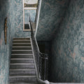 The Path, Lightblue Mural Wallpaper - room preview 02