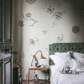 Flower Fall, Pearl Mural Wallpaper - room preview 02