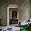 Blooming Park, Green Mural Wallpaper - room preview 02