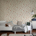 Flower Thread, Sand Mural Wallpaper - room preview 02