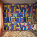 My Favorite Colors Mural Wallpaper - room preview 02