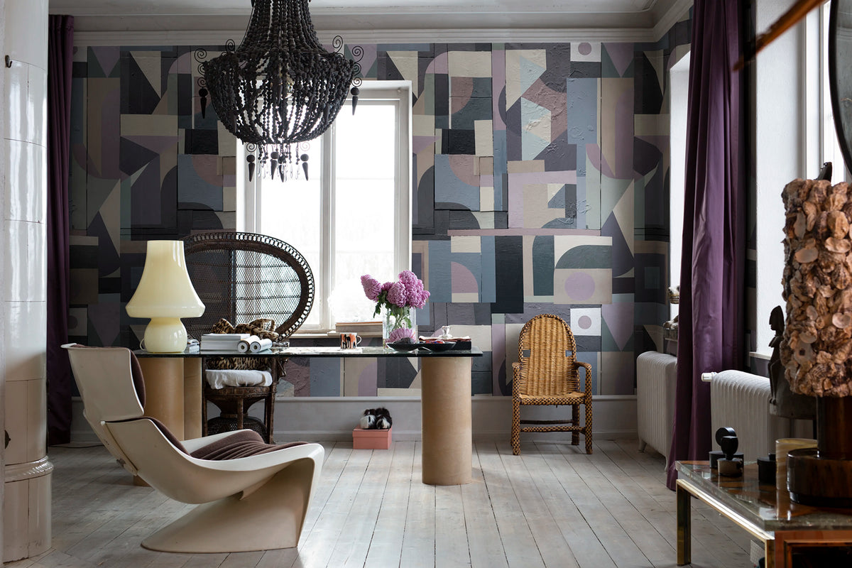 My Favorite Colors, Pastel Mural Wallpaper - room preview 02