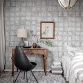 Gold Leaves Pearl Mural Wallpaper - room preview 02