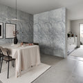 Breeze Blue Mural Wallpaper - room preview 02