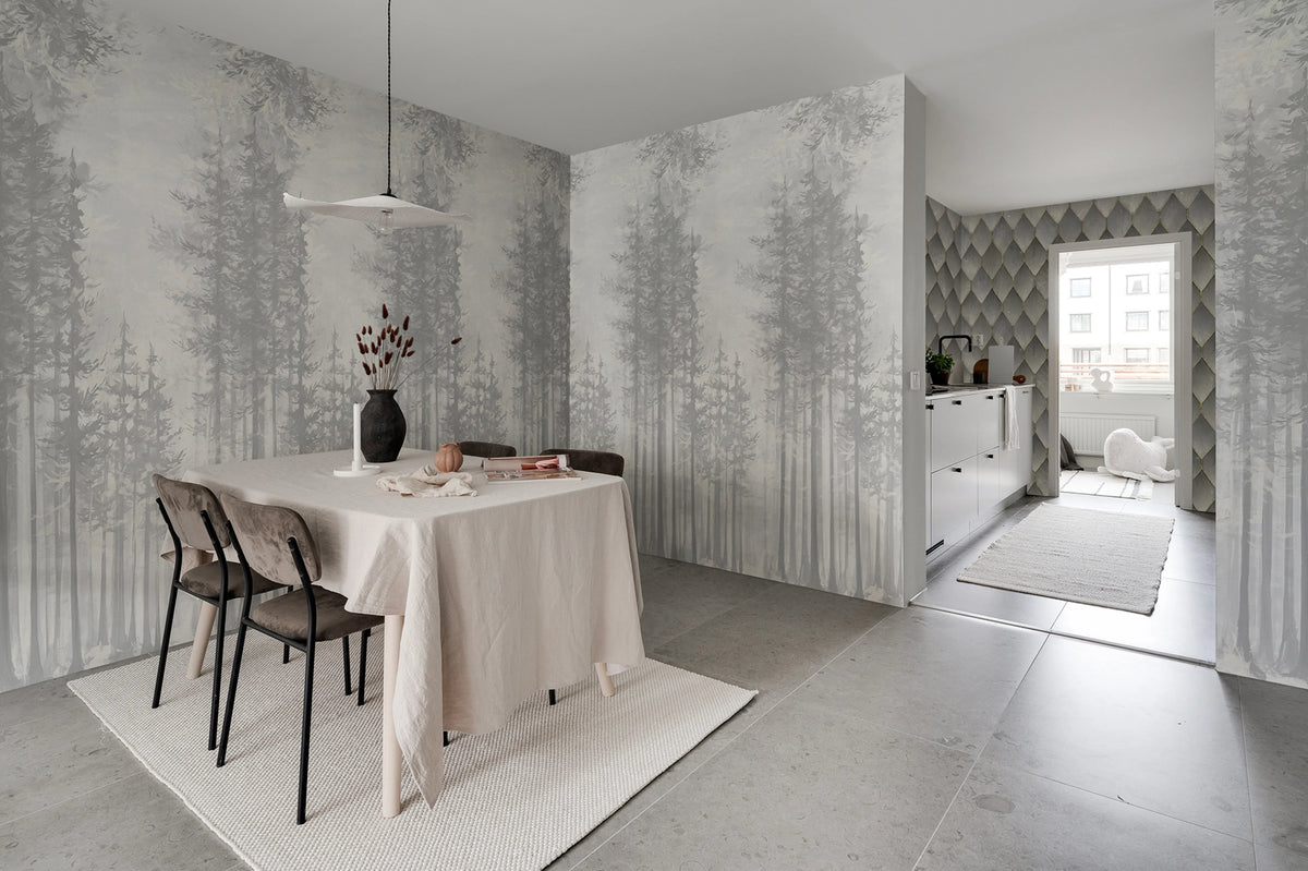 Daybreak, Pearl Mural Wallpaper - room preview 02