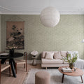 Ripple Green Mural Wallpaper - room preview 02