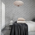 Ripple Graphite Mural Wallpaper - room preview 02