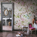 Grandiflora, Soft Pink Mural Wallpaper - room preview 02