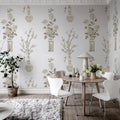 Japanese Vases Pearl Mural Wallpaper - room preview 02