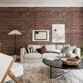 Symbol Bricks Mural Wallpaper - room preview 02