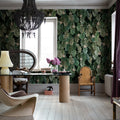 Timeless Green Mural Wallpaper - room preview 02