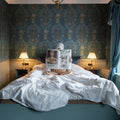 Claws & Clams, Ocean Blue Mural Wallpaper - room preview 02