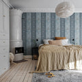 Skyrise, Lightblue Mural Wallpaper - room preview 02