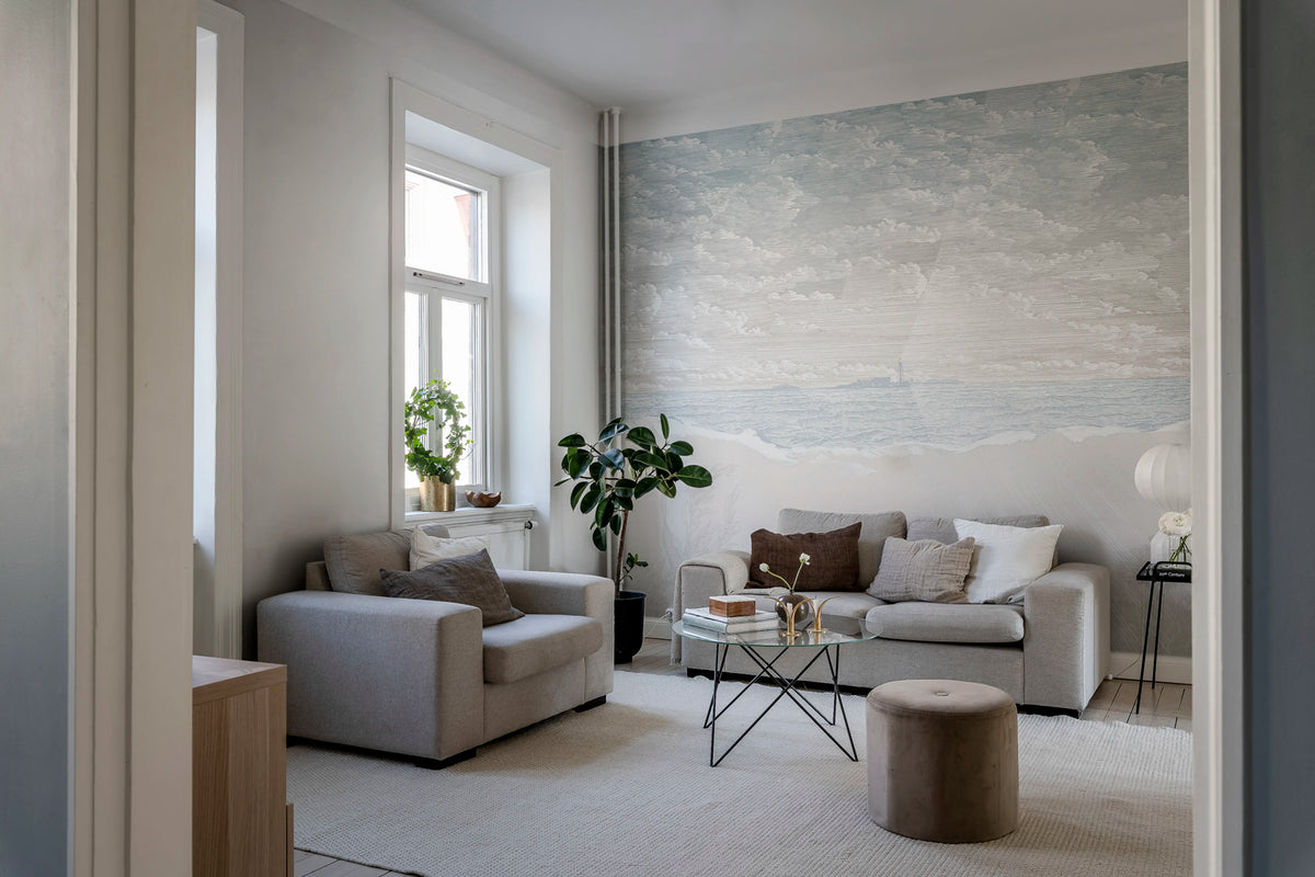 Guiding Light, Seaweed Mural Wallpaper - room preview 02