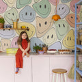 Happy Rebel, Colorful Mural Wallpaper - room preview 02
